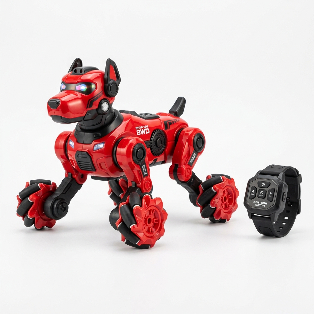 8WD Gesture-Control Stunt RC Robot Dog - photo 1