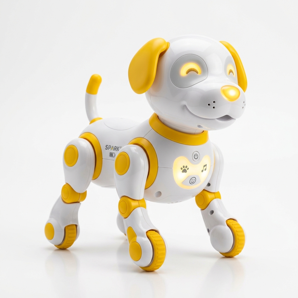 KwickClick Smart 8-Wheel Interactive RC Robot Dog - photo 1