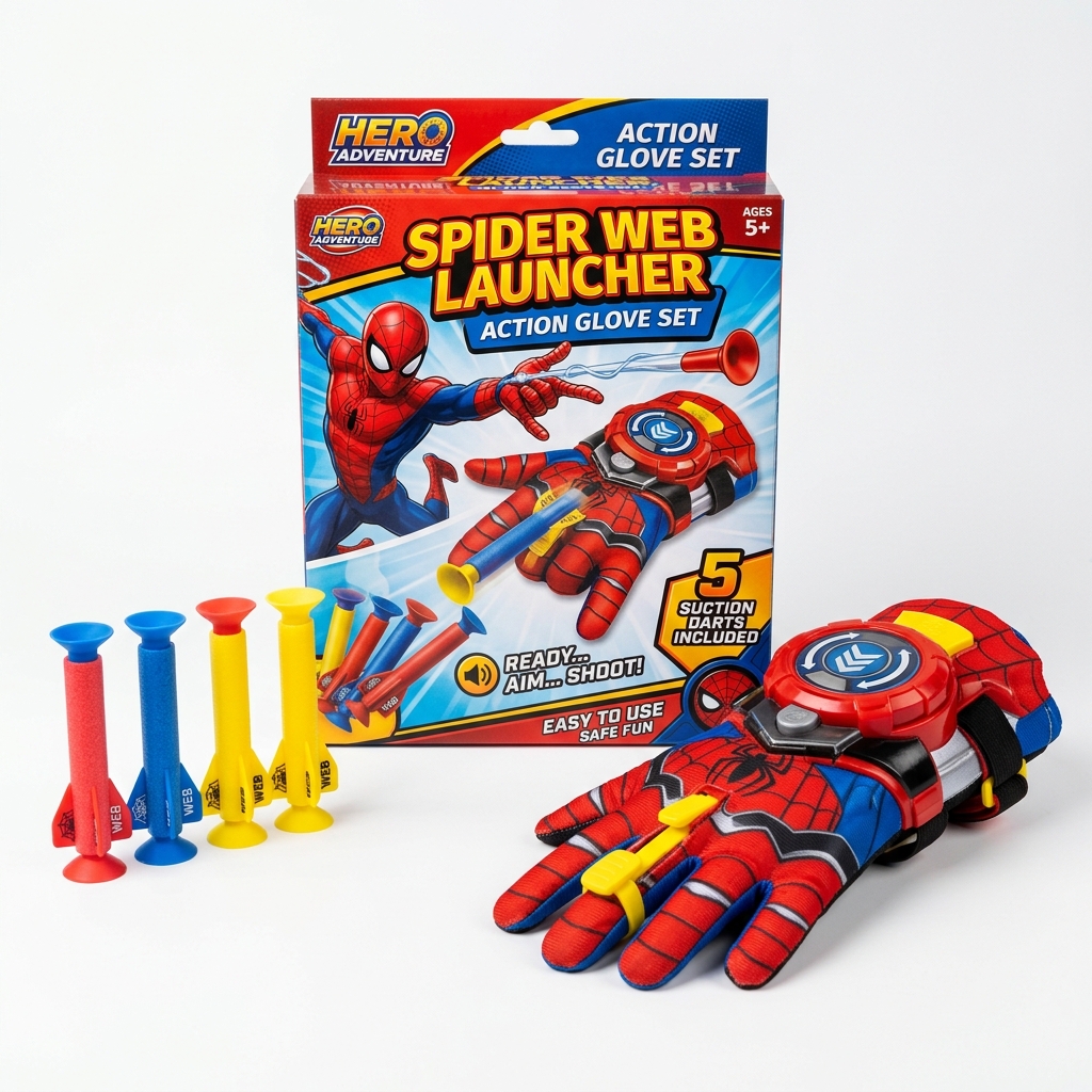 Spider Web Launcher Glove Set (2-Pack) - photo 1
